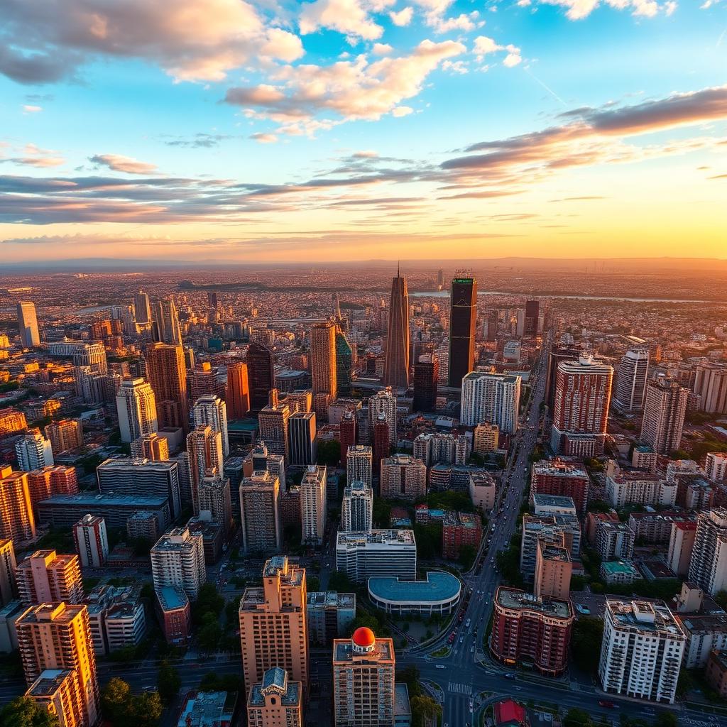Skyline de São Paulo — região de atendimento da Urban Impressoras